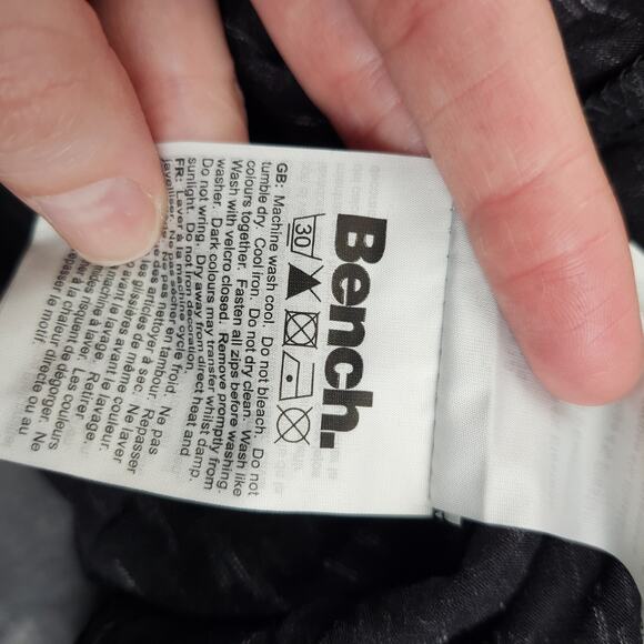 Women's Bench Urban wear long-sleeve black open front cardigan size Small - Picture 7 of 11